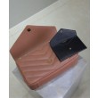 Borse Replica YSL Saint Laurent Loulou Media Matelasse Rosa
