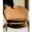Celine Borsa Nino media Pelle di vitello morbida albicocca