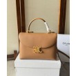 Celine Borsa Nino media Pelle di vitello morbida albicocca