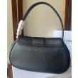 Celine Replica Perfetta Polly media Pelle di vitello morbida nera