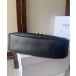 Celine Replica Perfetta Polly media Pelle di vitello morbida nera