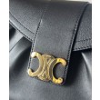Celine Replica Perfetta Polly media Pelle di vitello morbida nera