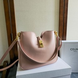 Riproduzione Fedele Celine Small/Medium Camille 16 Soft Bag Rosa imitazioni
