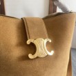 Celine Medium Louise Bag Suede Calfskin Fawn