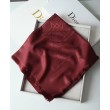 Christian Dior Cannage Scialle 140 cm Bordeaux