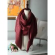 Christian Dior Cannage Scialle 140 cm Bordeaux