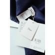 Christian Dior Cannage Scialle 140cm Blu Navy