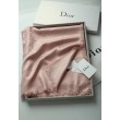 Christian Dior Cannage Scialle 140cm Rosa Chiaro