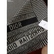 Christian Dior Stola Sciarpe di Lana Nero/Bianco