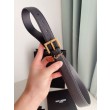 Cintura YSL Saint Laurent Cassandre Square Buckle 20MM Nero