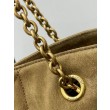 Dettagli perfetti Borse Replica shopping YSL Saint Laurent Jamie 4.3 Pochon grande foglia oro camoscio marrone