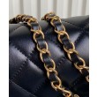 Dettagli perfetti Chanel Flap Bag AS5225 Nero