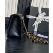 Dettagli perfetti Chanel Flap Bag AS5225 Nero