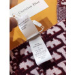 Dettagli perfetti Dior CD Stola Oblique Lana e Cashmere Bordeaux Dettagli perfetti Dior CD Stola Oblique Lana e Cashmere Bordeaux