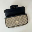 Dettagli perfetti Gucci 815206 Horsebit 1955 Replica Perfetta piccola morbida con manico superiore Nero Dettagli perfetti Gucci 815206 Horsebit 1955 Replica Perfetta piccola morbida con manico superiore Nero