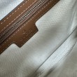 Dettagli perfetti Gucci GG Emblem Marsupio medio 821162 Marrone