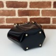 Dettagli perfetti Gucci Mini bamboo top handle tote borse 805832 Nero