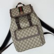 Dettagli perfetti Gucci Zaino piccolo Ophidia uomo 792114 Marrone