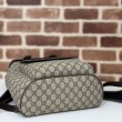 Dettagli perfetti Gucci Zaino piccolo Ophidia uomo 792114 Marrone