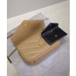 Dettagli perfetti Mini borsa YSL Saint Laurent Loulou Albicocca