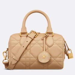 Riproduzione Fedele Borsa Dior Groove 20 Macrocannage Marrone imitazioni