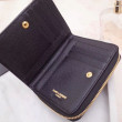 Pari all'originale replica di alta qualità Portafoglio compatto con cerniera YSL Saint Laurent Nero Pari all'originale replica di alta qualità Portafoglio compatto con cerniera YSL Saint Laurent Nero