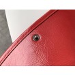 di alta qualit&agrave; Portafoglio grande YSL Saint Laurent Niki Crinkled Vintage Rosso