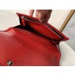 di alta qualit&agrave; Portafoglio grande YSL Saint Laurent Niki Crinkled Vintage Rosso