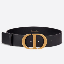 Dior 30 Montaigne Cintura 35MM Nero