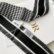 Dior 30 Montaigne Mitzah Sciarpa Twill di Seta Nero/Bianco Dior 30 Montaigne Mitzah Sciarpa Twill di Seta Nero/Bianco