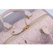 Dior Groove 25 Borsa in Biscotto Macrocannage rosa
