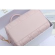 Dior Groove 25 Borsa in Biscotto Macrocannage rosa