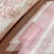Dior Media Borse Replica Lady D-Lite Ricamo Toile de Jouy Rosa