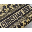 Dior Mini Borsa Lady D-Lite Multicolore Ricamo Mizza Beige