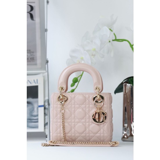 Dior Mini Replica Perfetta Lady Dior Cannage Beige