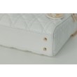 Dior Mini Borsa Lady Dior Cannage Bianco
