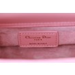 Dior Mini Bora Pari all'originale replica Lady Dior Cannage Rosa