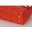 Dior Mini Borsa Lady Dior Cannage Rosso