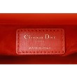 Dior Mini Borsa Lady Dior Cannage Rosso