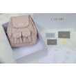 Dior Nano/Medium Dior Caro Backpack Rosa Macrocannage