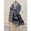 Dior Oblique Sciarpa Blu Cashmere