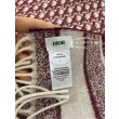 Dior Oblique Sciarpa Cashmere Borgogna