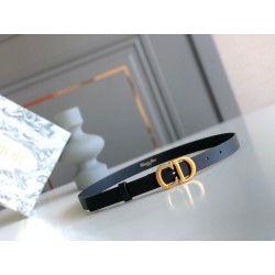 Dior Saddle 20MM Cintura Nero