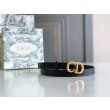 Dior Saddle 20MM Cintura Nero
