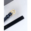Dior Saddle 20MM Cintura Nero