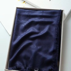 Qualità Specchio Replica Christian Dior Cannage Scialle 140cm Blu Navy Riproduzione Fedele Christian Dior Cannage Scialle 140cm Blu Navy imitazioni