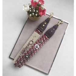 falso Dior Tracolla Obliquo Bordeaux