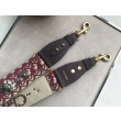 falso Dior Tracolla Obliquo Bordeaux