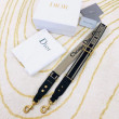 falso Dior Tracolla Regolabile con Ricamo Obliquo Blu falso Dior Tracolla Regolabile con Ricamo Obliquo Blu
