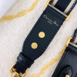 falso Dior Tracolla Regolabile con Ricamo Obliquo Blu falso Dior Tracolla Regolabile con Ricamo Obliquo Blu